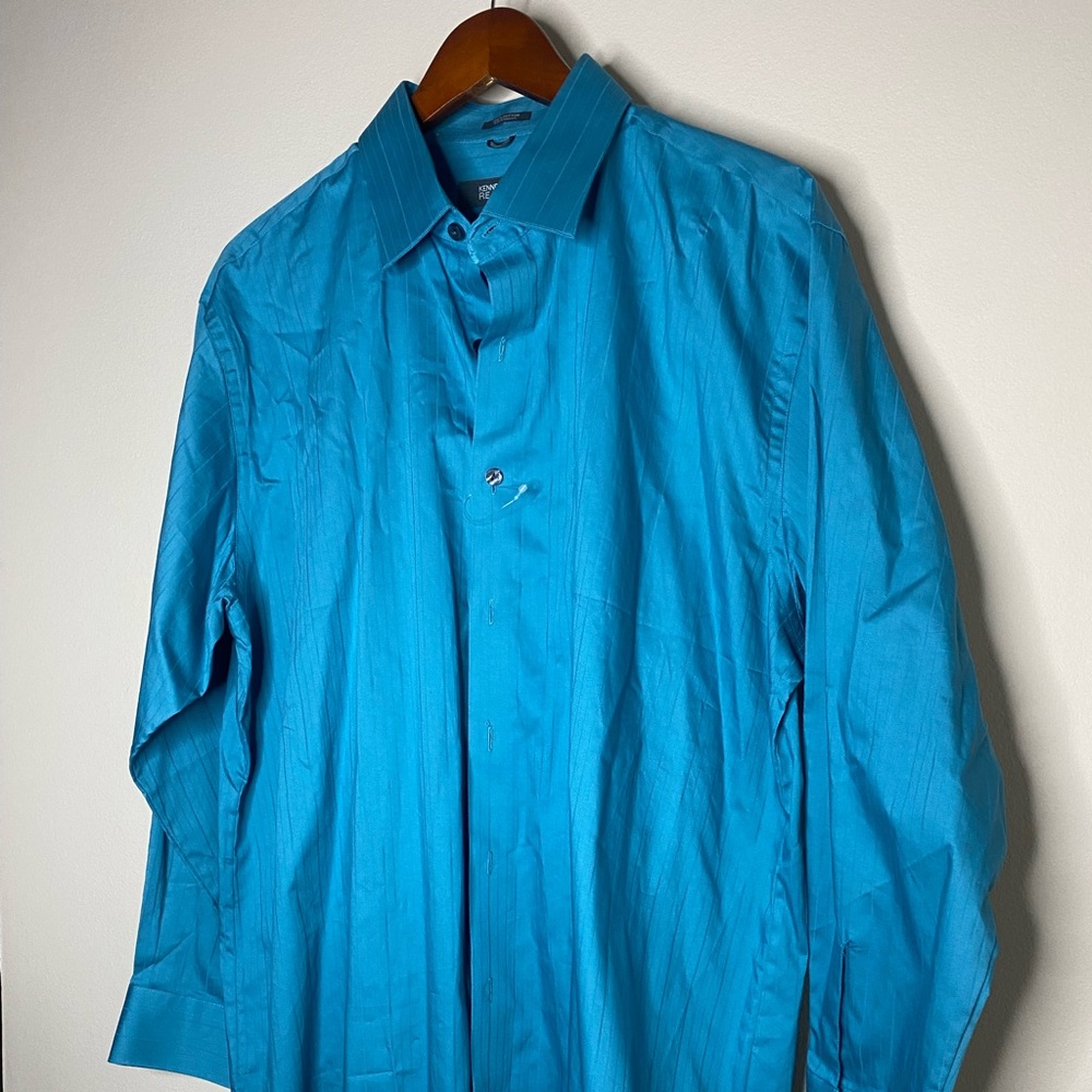 Kenneth Cole Reaction Men’s long sleeve dress shirt- NEW